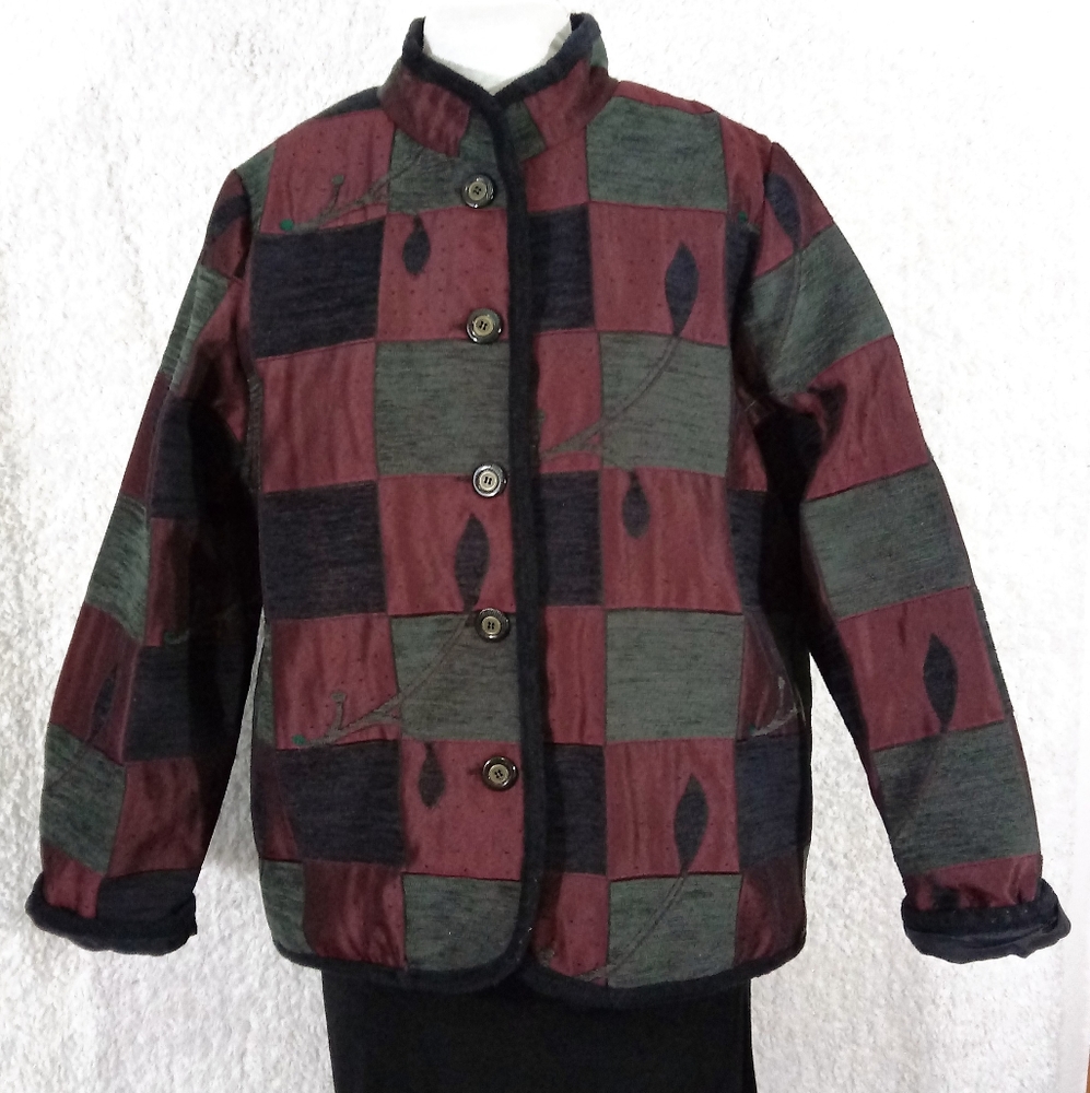 L NwoJacketT Vintage Graff Asian Color Block Coat
